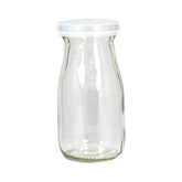 100ml Glass Milk / Juice Bottle with Lid